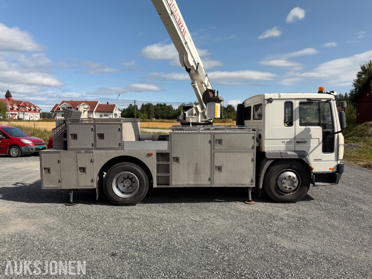 2001 Volvo Vema FL6, 17 meter E-verk Teleskoplift
