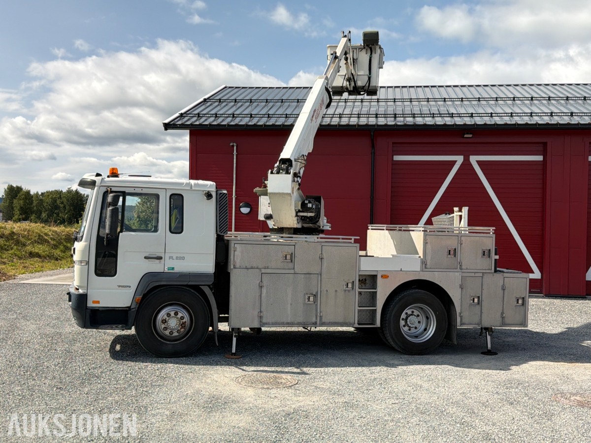 2001 Volvo Vema FL6, 17 meter E-verk Teleskoplift
