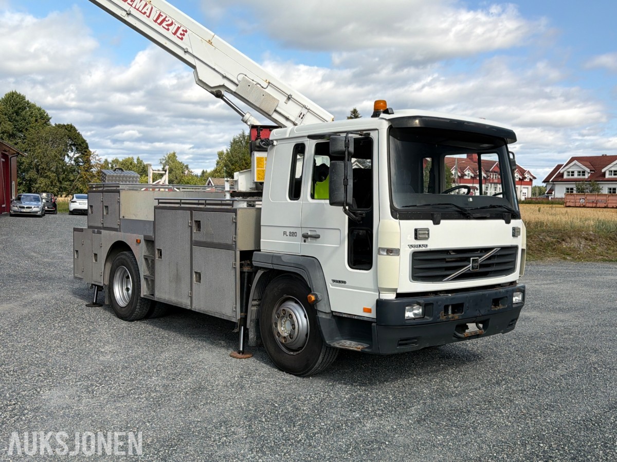 2001 Volvo Vema FL6, 17 meter E-verk Teleskoplift