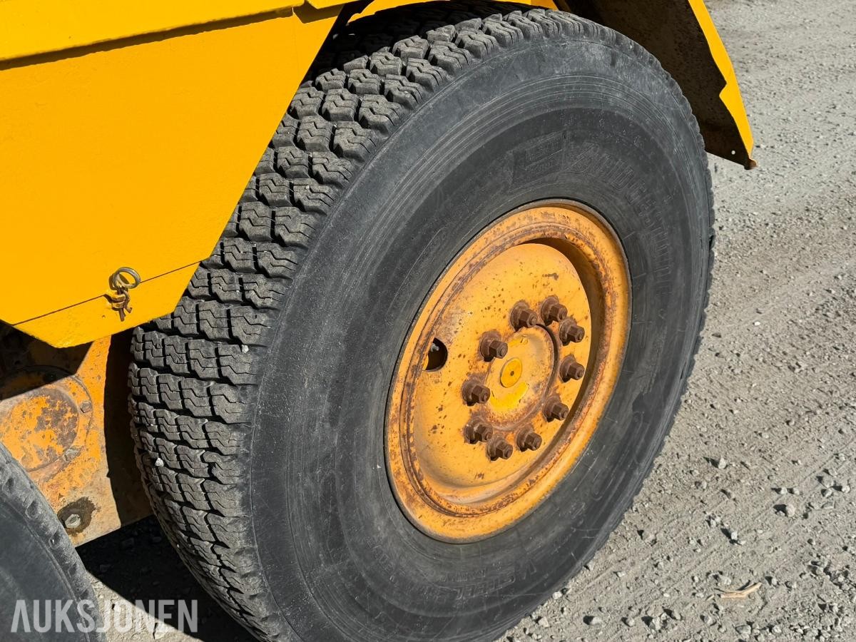 1981 Volvo BM 3500 veihøvel Gjerstad 9-fots frontskjær