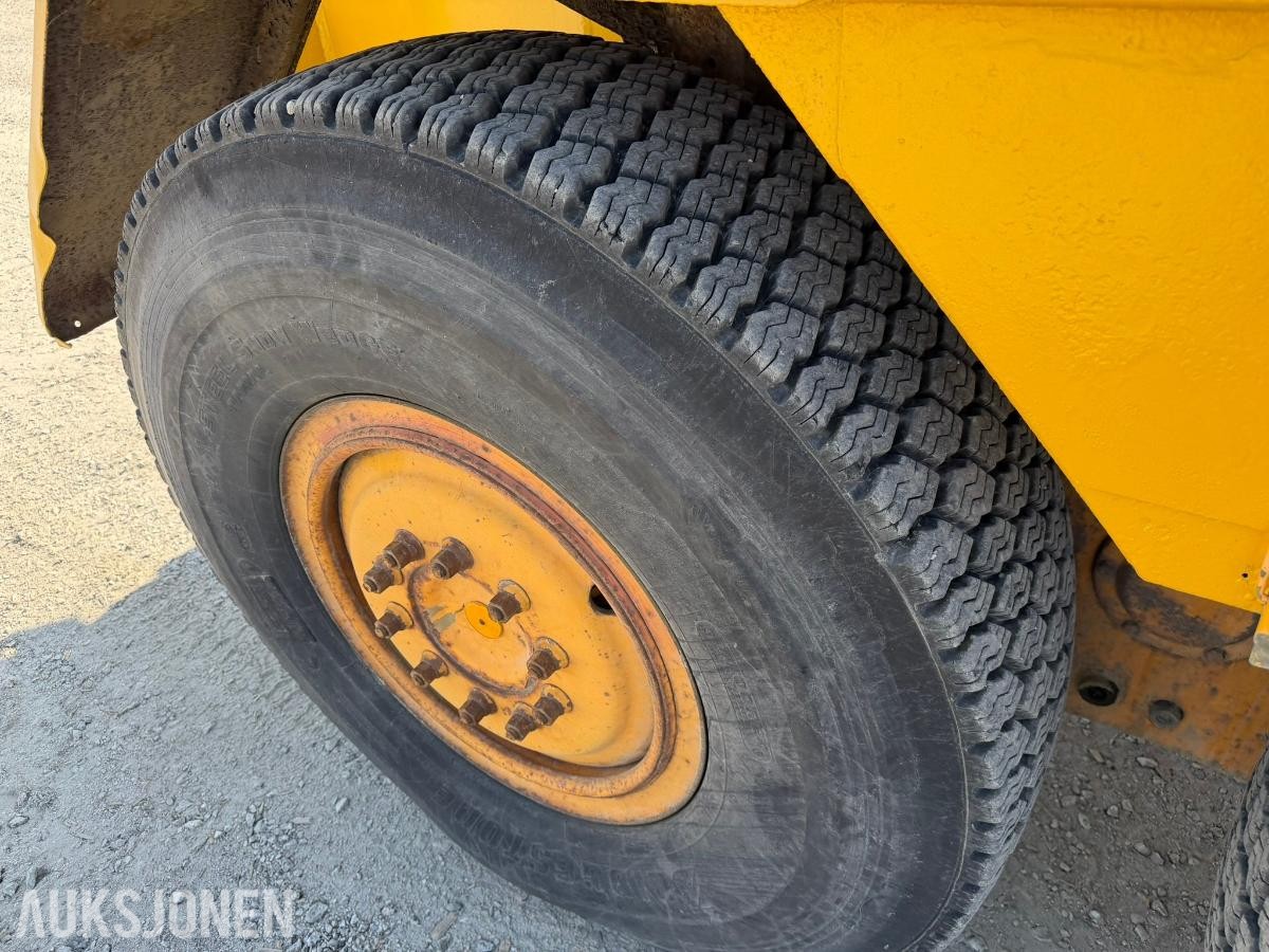 1981 Volvo BM 3500 veihøvel Gjerstad 9-fots frontskjær