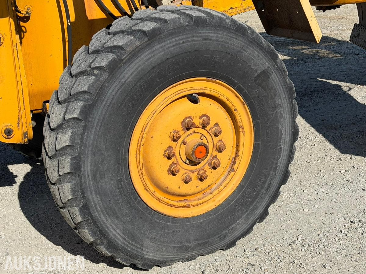 1981 Volvo BM 3500 veihøvel Gjerstad 9-fots frontskjær