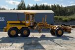 1981 Volvo BM 3500 veihøvel Gjerstad 9-fots frontskjær