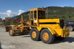1981 Volvo BM 3500 veihøvel Gjerstad 9-fots frontskjær