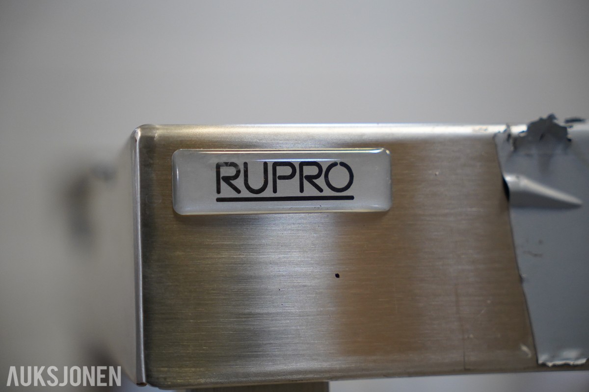 2 stk. RUPRO arbeidsbord i rustfritt stål