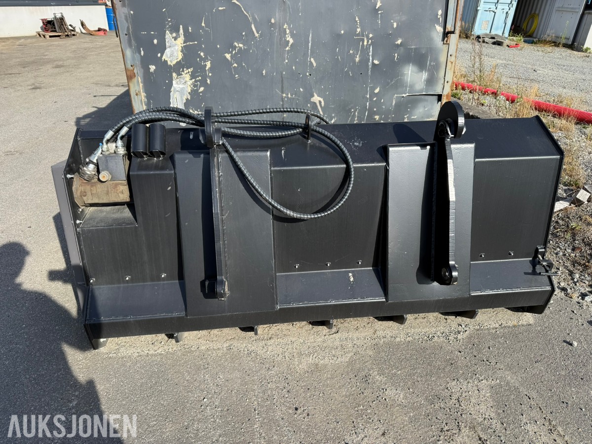 Holms SSH 2000 strøskuffe – BM-feste – 230 cm