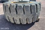 Bridgestone 26.5R25 V-Steel D-Lug OTR-dekk komplett med felg