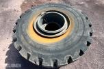 Bridgestone 26.5R25 V-Steel D-Lug OTR-dekk komplett med felg