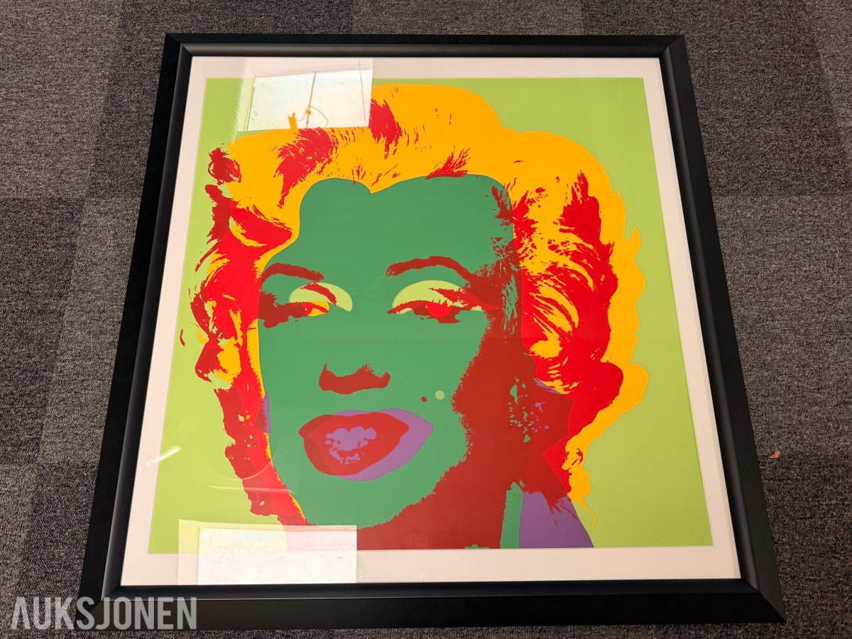 Popkunstmotiv – Marilyn Monroe etter Andy Warhol