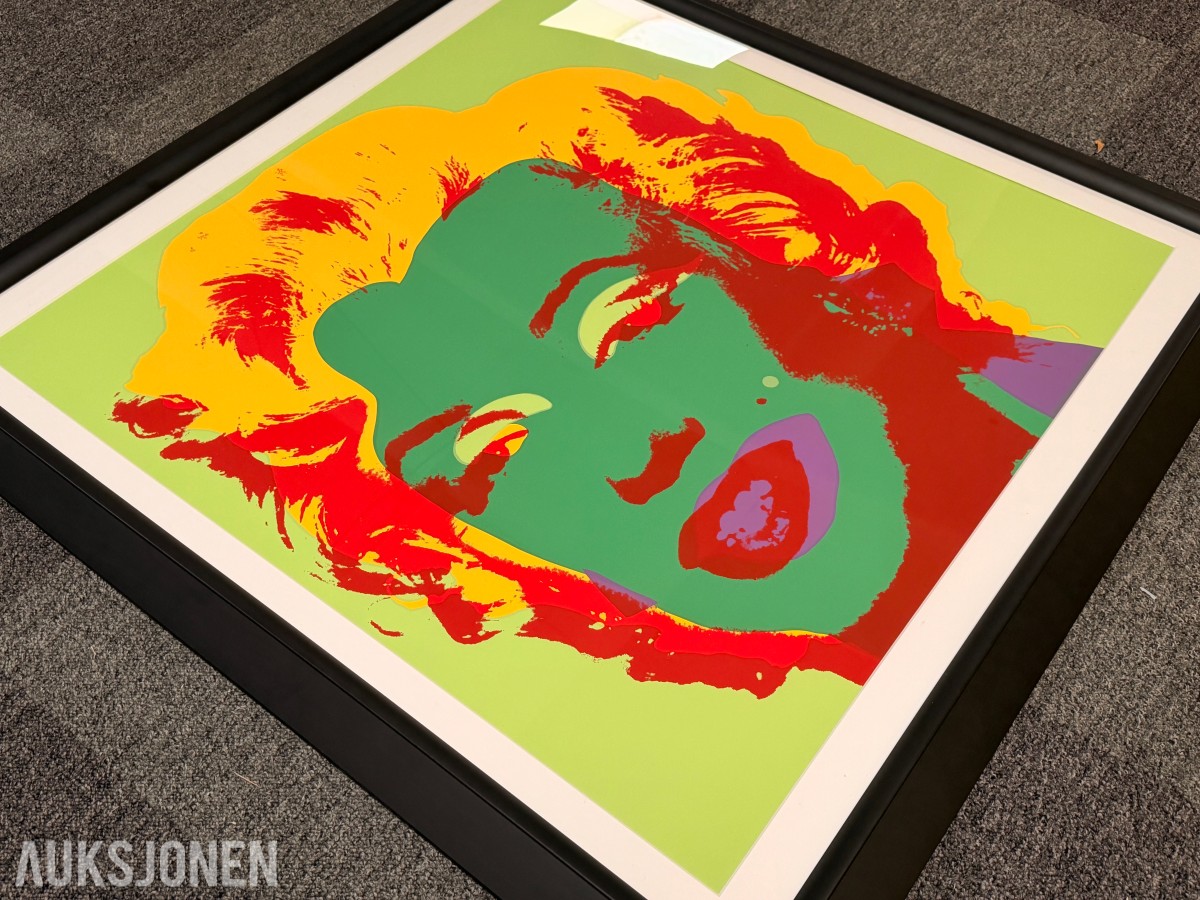 Popkunstmotiv – Marilyn Monroe etter Andy Warhol