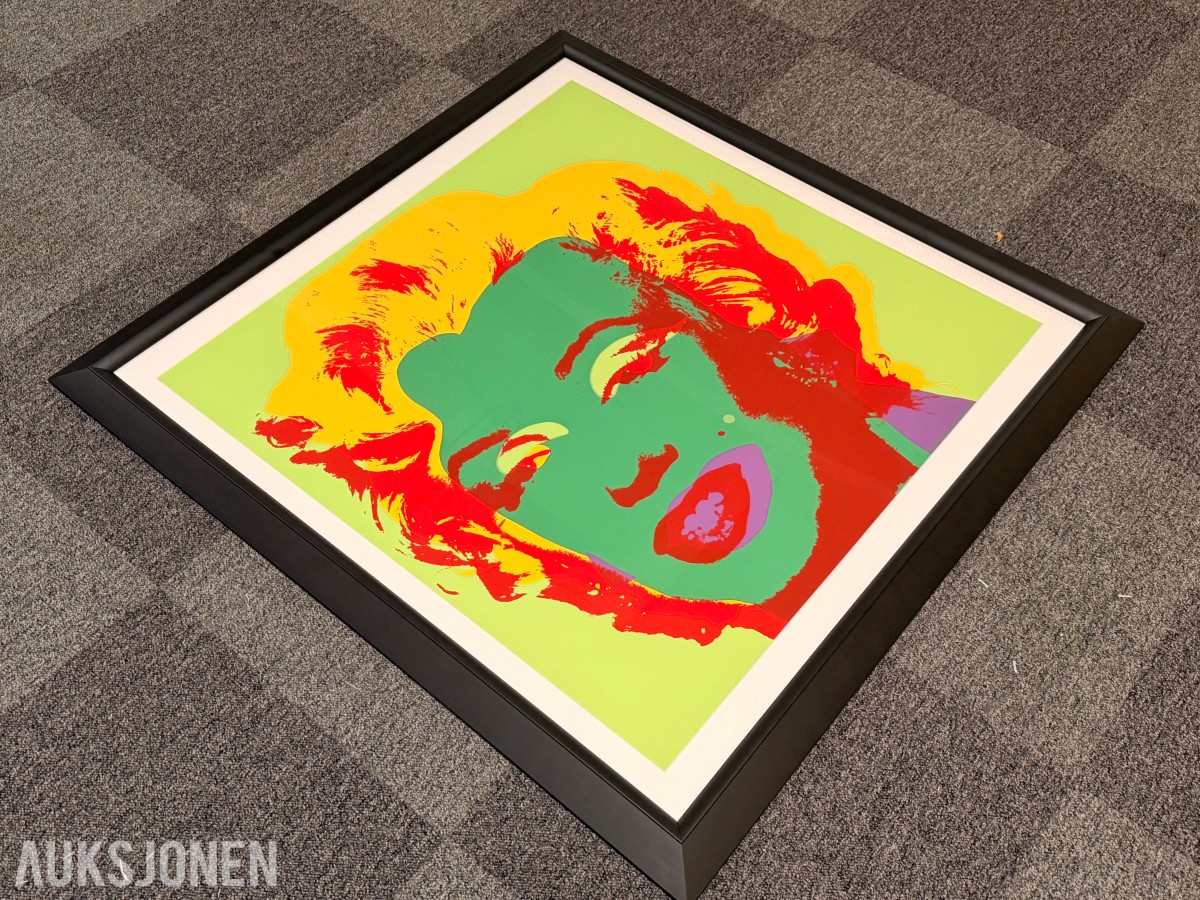Popkunstmotiv – Marilyn Monroe etter Andy Warhol