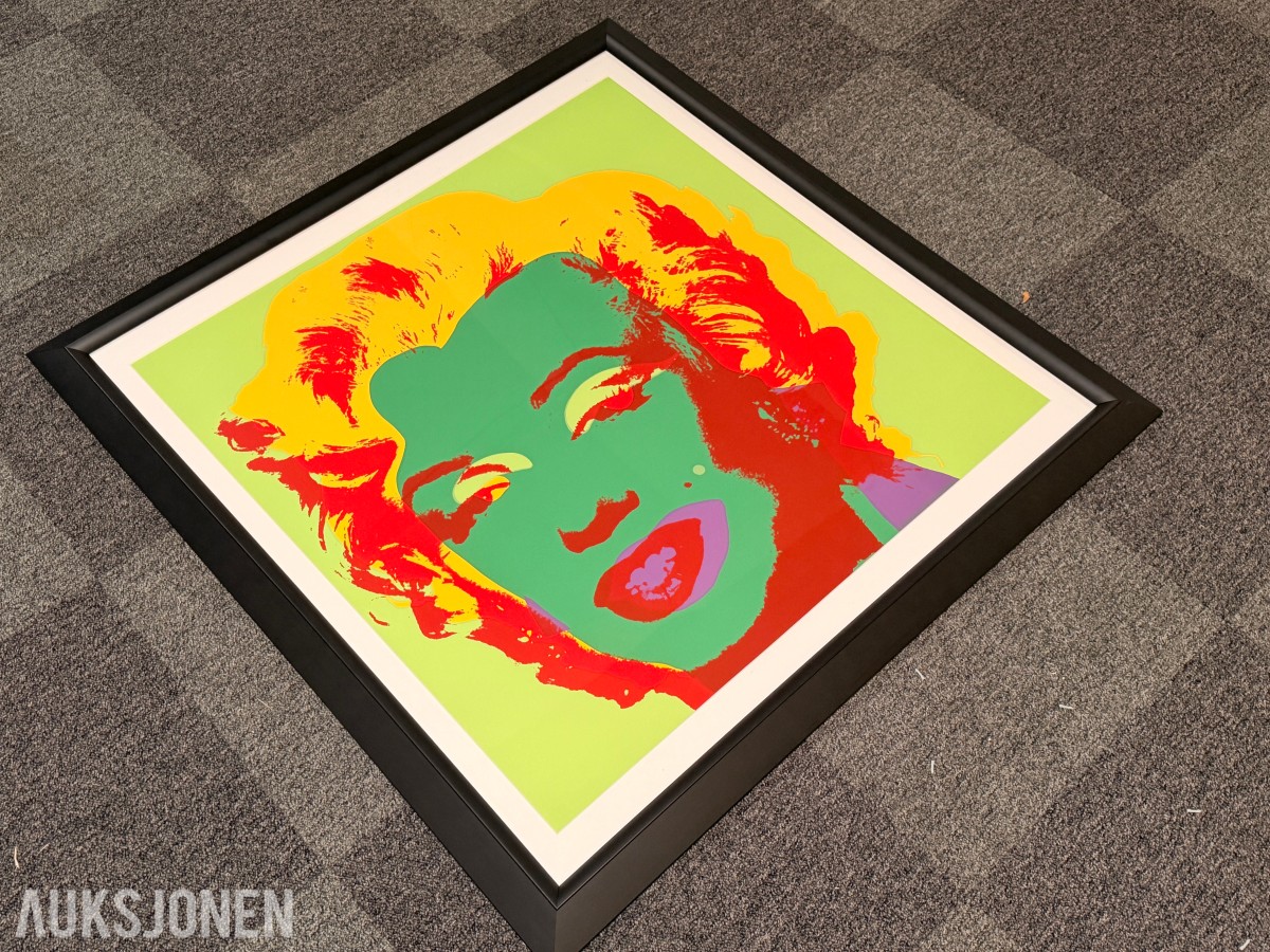 Popkunstmotiv – Marilyn Monroe etter Andy Warhol