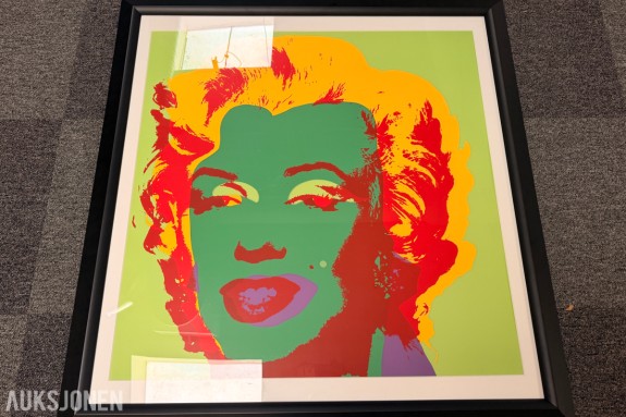 Popkunstmotiv – Marilyn Monroe etter Andy Warhol