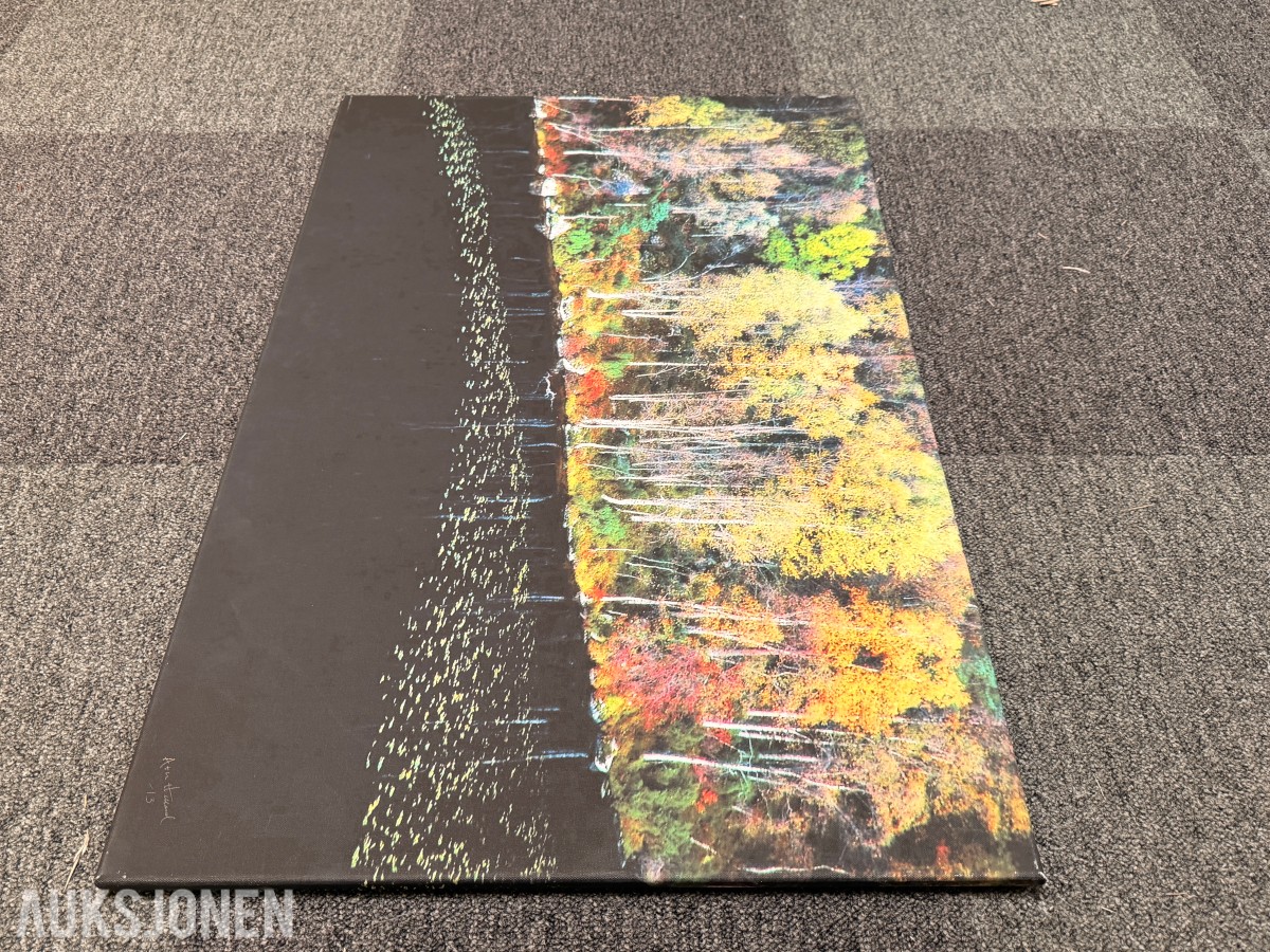 Atle Helland – signert fotokunst, høstlandskap