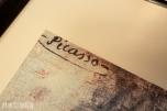 Pablo Picasso – Omfavnelsen – stort innrammet kunsttrykk