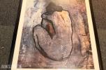 Pablo Picasso – Omfavnelsen – stort innrammet kunsttrykk