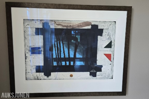 Kjell Nupen - signert grafisk verk