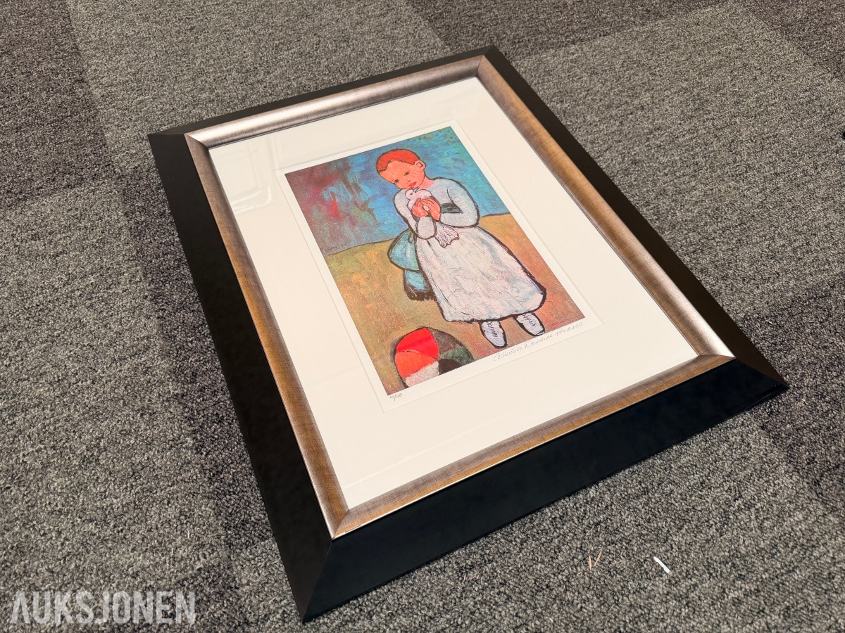 Etter Pablo Picasso – Child Holding Dove