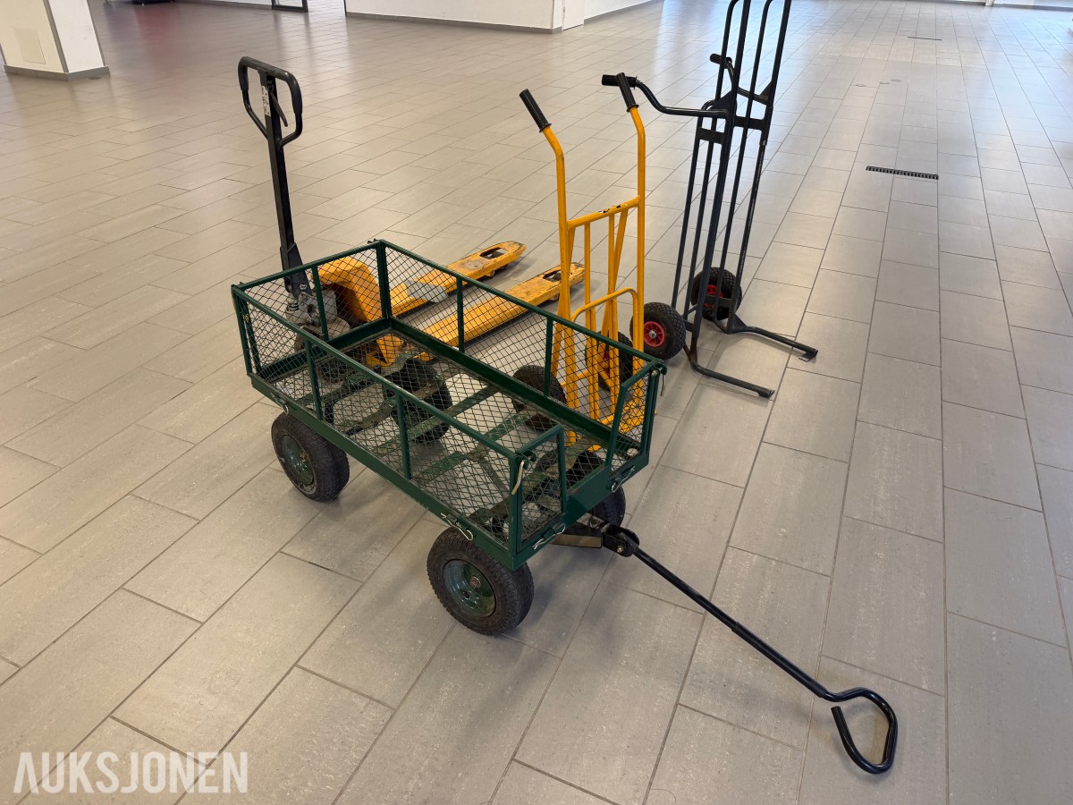 Jekketralle / dekktralle / sekketralle / hjultralle Selges samlet