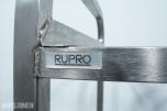 4 stk Rupro serveringstraller i rustfritt stål