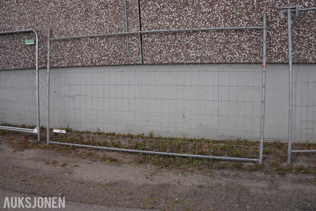 Byggegjerder / anleggsgjerder i galvanisert stål