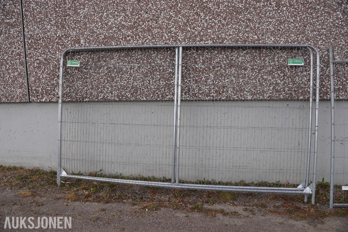 Byggegjerder / anleggsgjerder i galvanisert stål