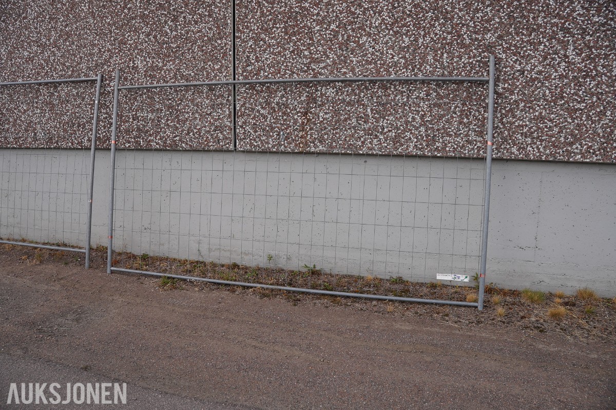 Byggegjerder / anleggsgjerder i galvanisert stål