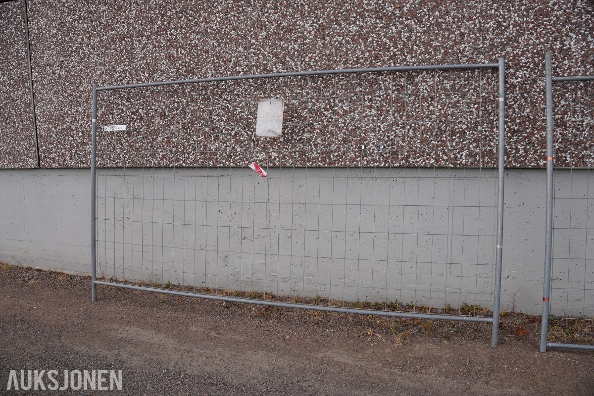 Byggegjerder / anleggsgjerder i galvanisert stål