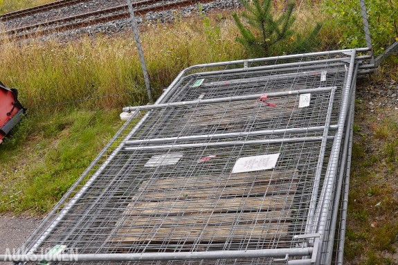 Byggegjerder / anleggsgjerder i galvanisert stål
