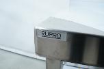 2 stk. RUPRO arbeidsbord i rustfritt stål med oppkant