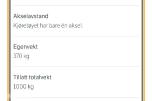 2013 Tredal T-10-UCS Skaphenger, med tiltfunksjon