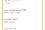 2013 Tredal T-10-UCS Skaphenger, med tiltfunksjon