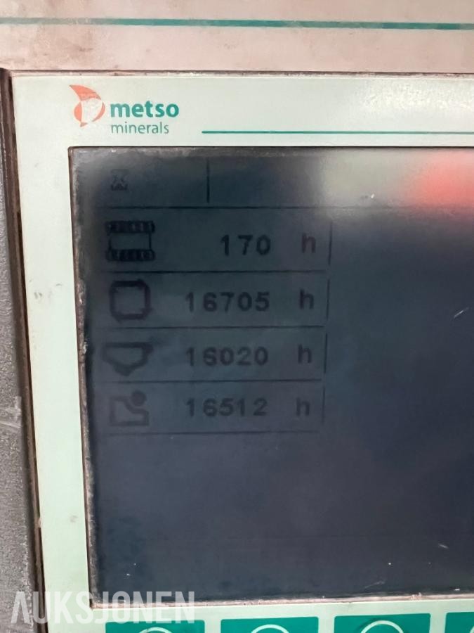 2007 Metso LT 105S Beltegående grovknuser