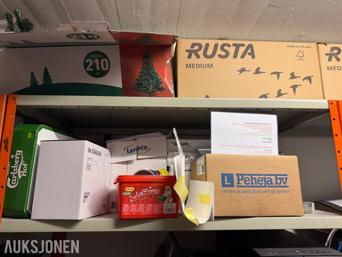 Diverse løsøre og utstyr – samlet pakke