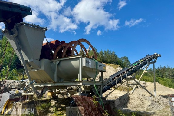 Vaskeanlegg med Transportbånd
