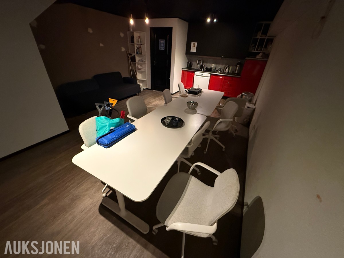 Spiserom / pauserom – møbler og løst inventar