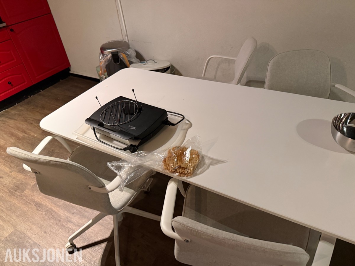 Spiserom / pauserom – møbler og løst inventar