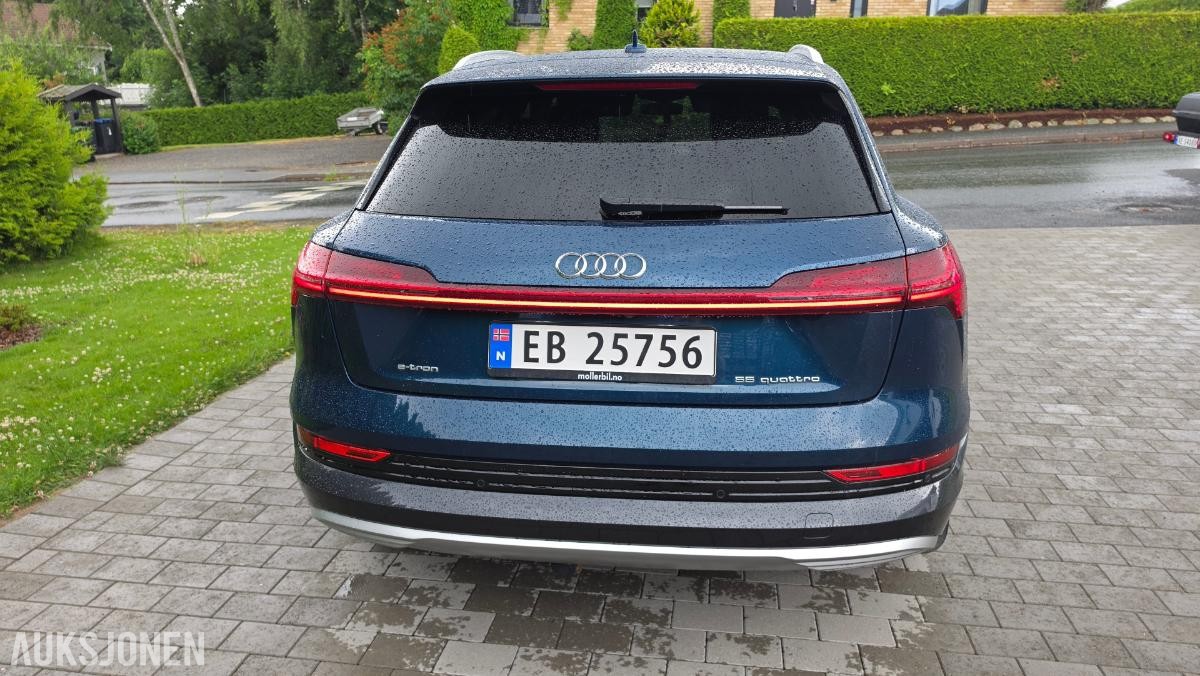 2020 Audi e-tron 55 quattro Advanced Exclusive S-line, B&O, Adaptiv cruisekontroll