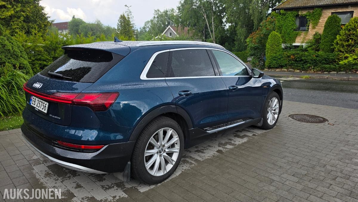 2020 Audi e-tron 55 quattro Advanced Exclusive S-line, B&O, Adaptiv cruisekontroll
