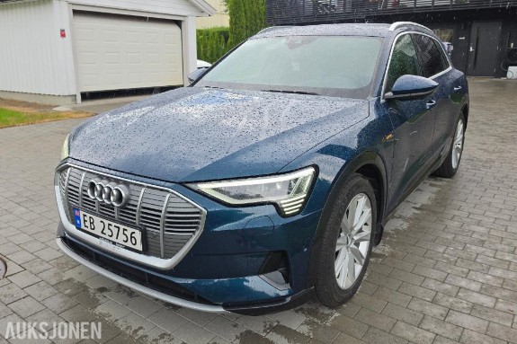 2020 Audi e-tron 55 quattro Advanced Exclusive S-line, B&O, Adaptiv cruisekontroll