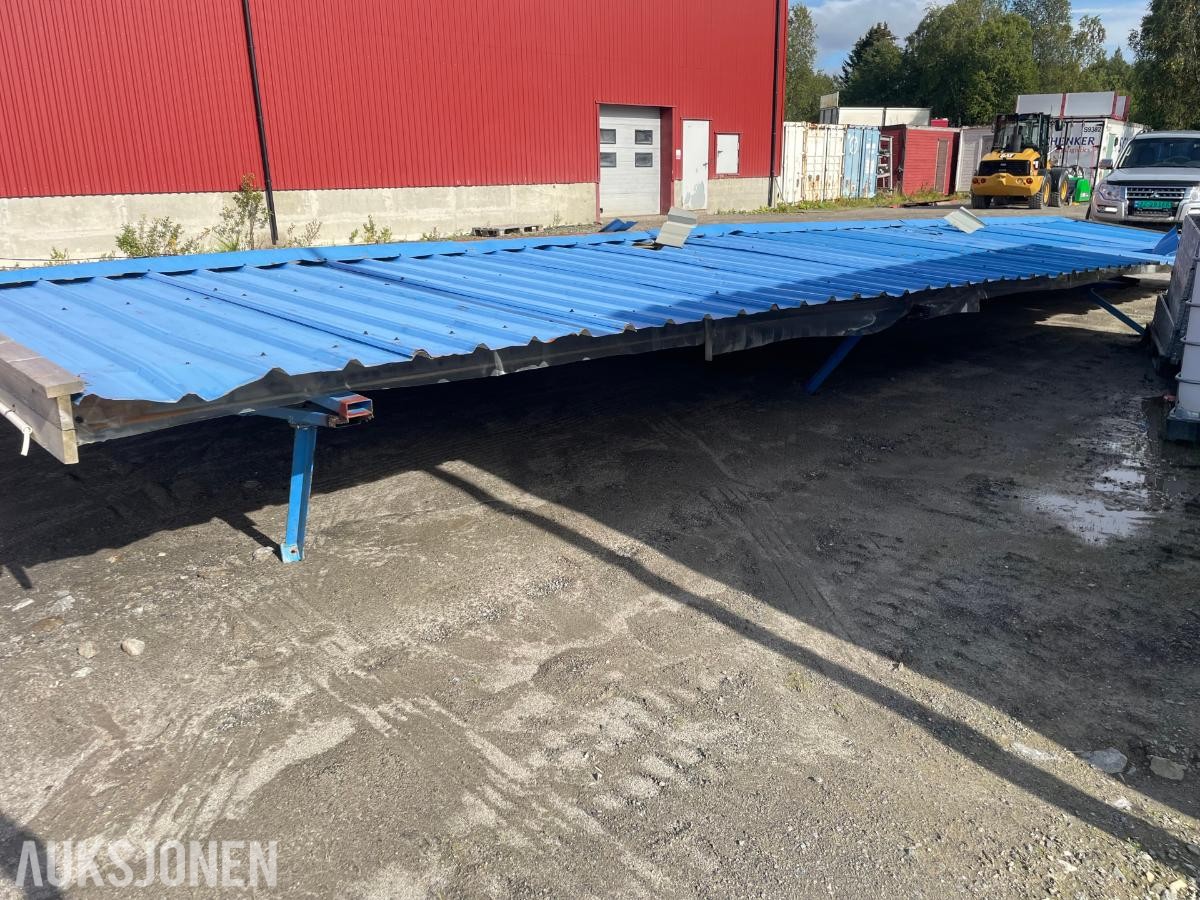 Taksystem for 40 fots containere 12x5M