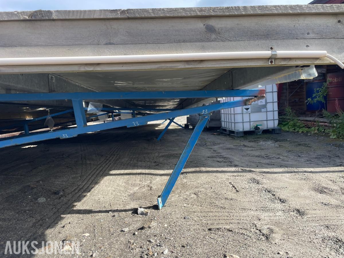 Taksystem for 40 fots containere 12x5M