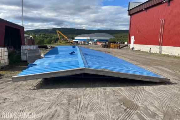 Taksystem for 40 fots containere 12x5M