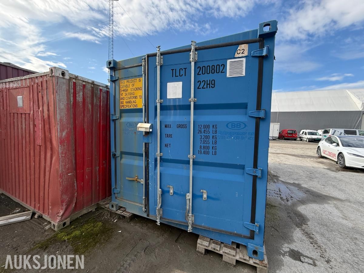 20 Fots isolert container med innlagt strøm - God stand