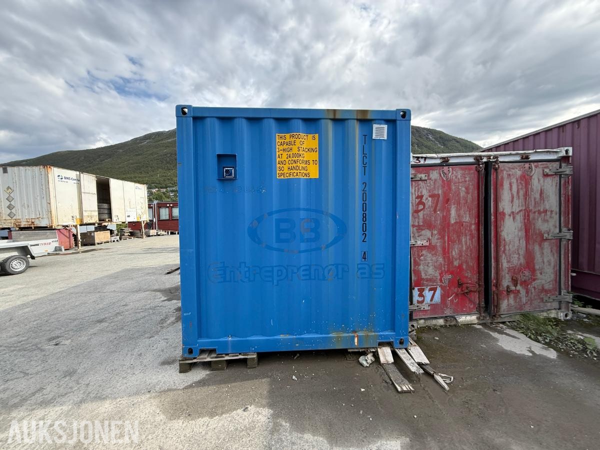 20 Fots isolert container med innlagt strøm - God stand