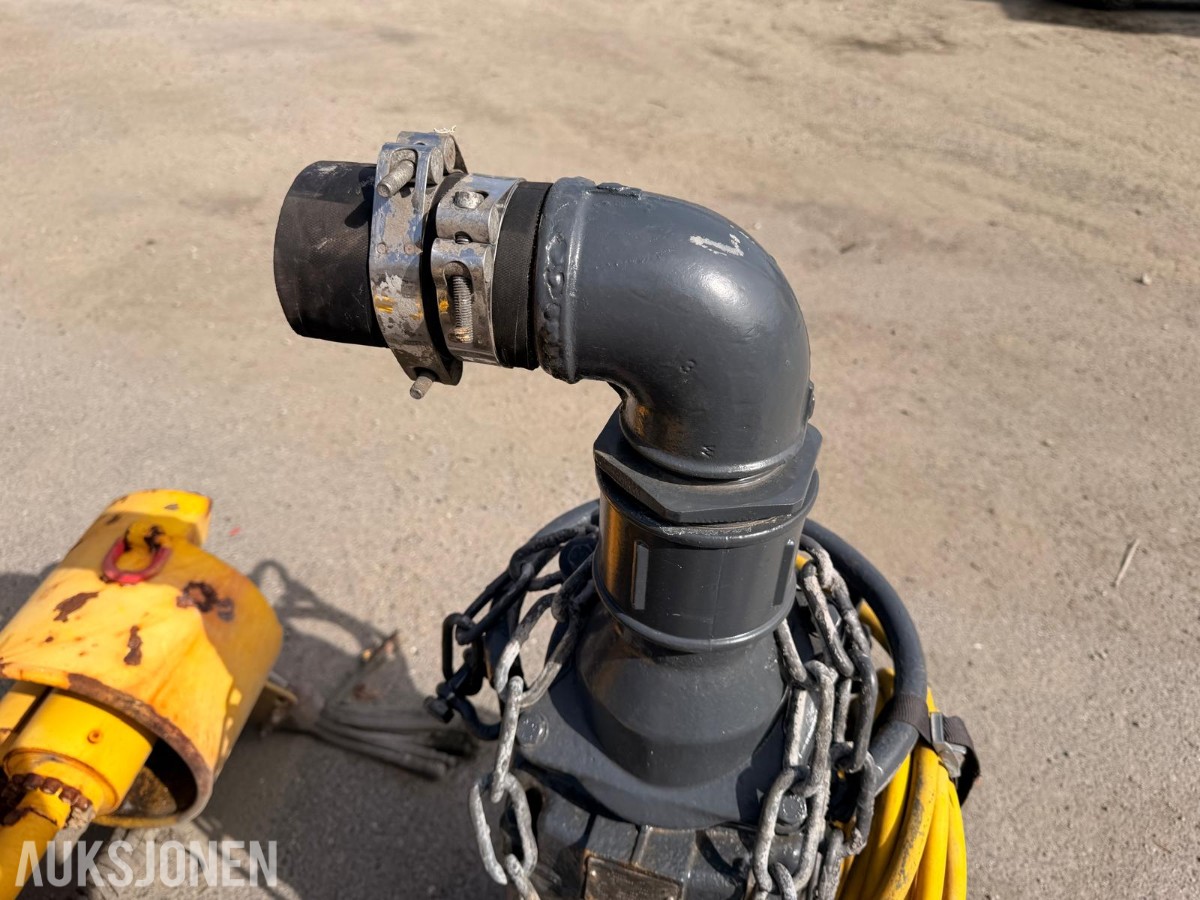 Tsurumi KTZ411 nedsenkbar lensepumpe med strømkabel