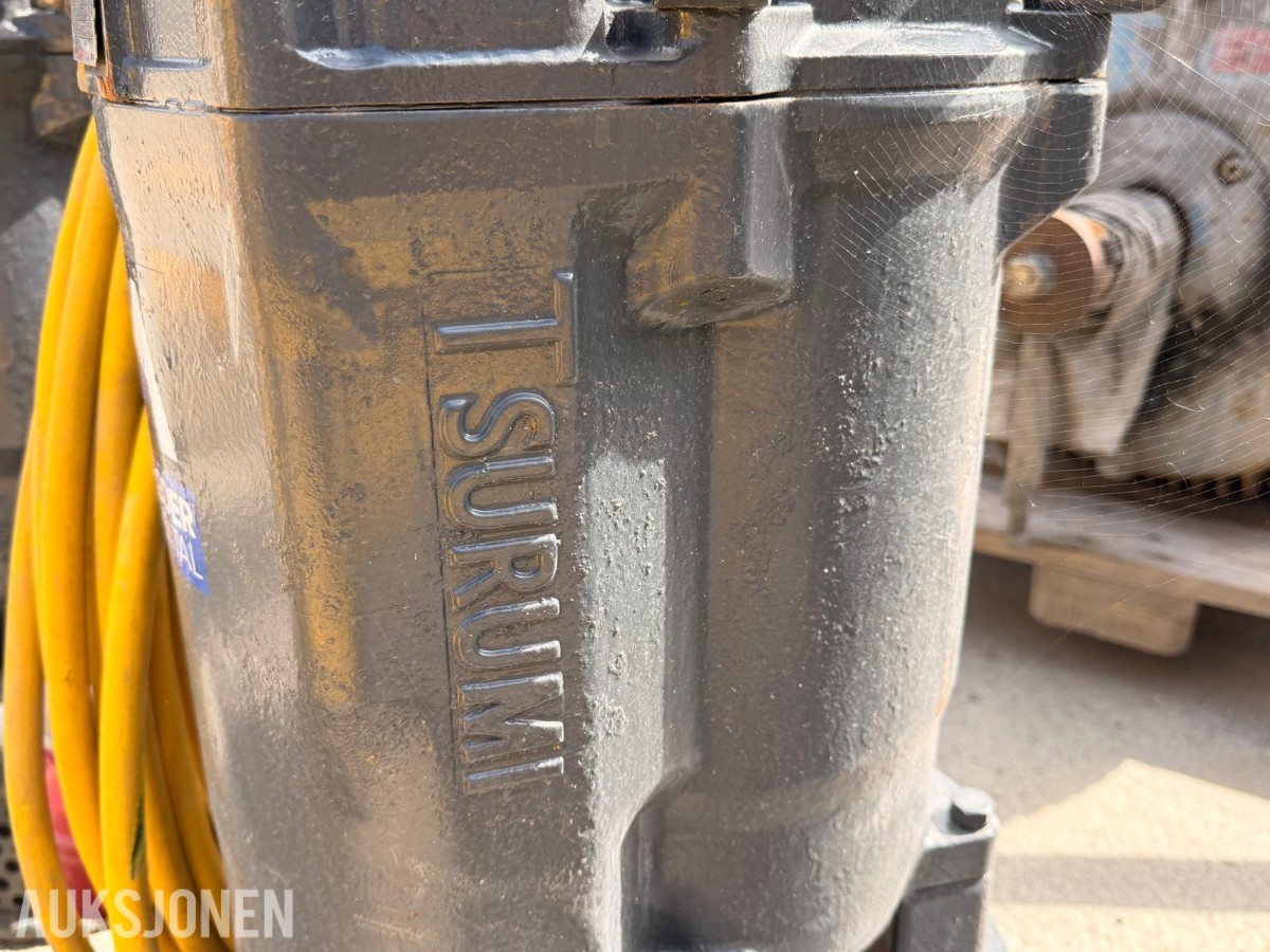Tsurumi KTZ411 nedsenkbar lensepumpe med strømkabel
