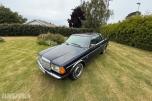1984 Mercedes-Benz 230ce manuell soltak s+v dekk