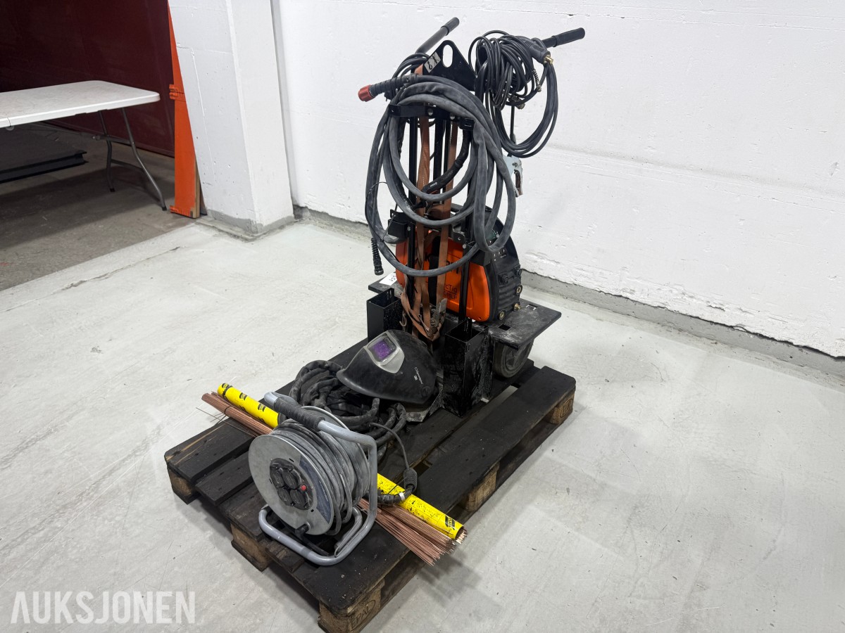 Kemppi MinarcTig Evo 200MLP TIG-sveiseapparat med sveiseutstyr