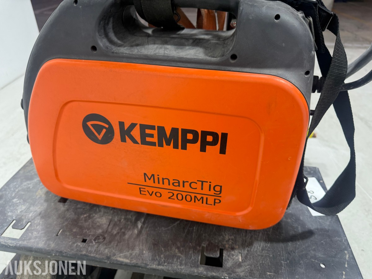 Kemppi MinarcTig Evo 200MLP TIG-sveiseapparat med sveiseutstyr